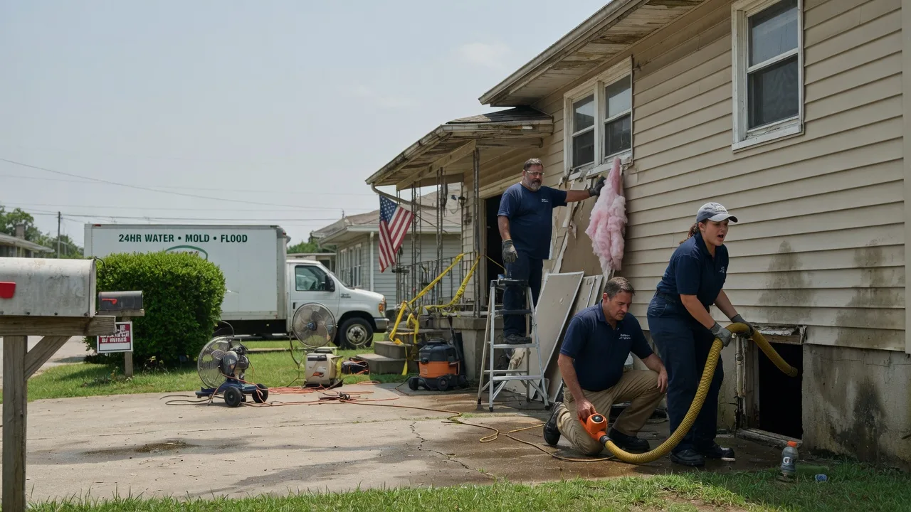 Water Damage Repair in Weatherford, TX near me